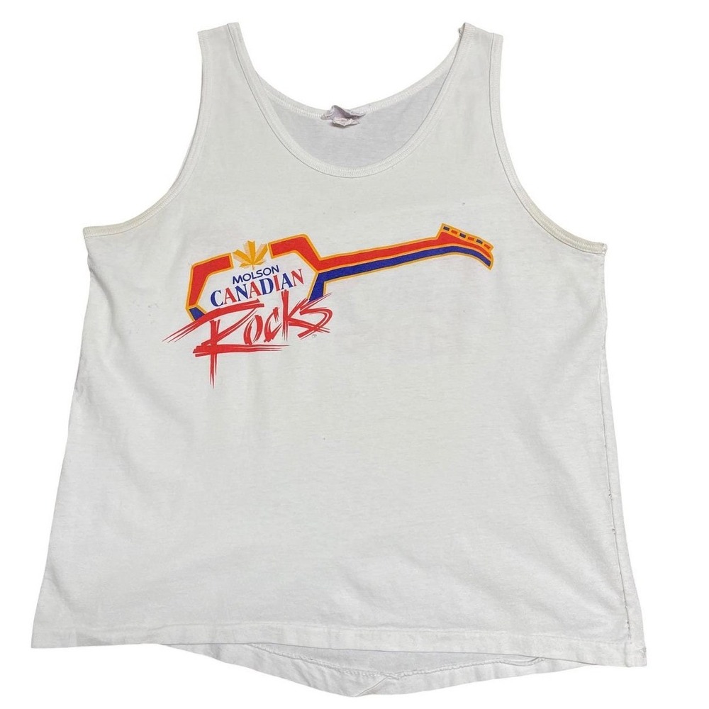 Vintage Molson Canadian Rocks Tank Top